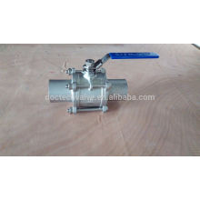 Stainless Steel ball valve 1000WOG Long Stem